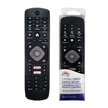 L1725V/1285V Universal Remote Control for PHILIPS LED LCD TV BOX winbox